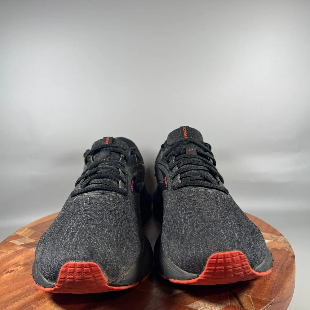 Brooks Trace 2 Mens Running Shoes Black Orange 1103881D071 Size 12 Medium D